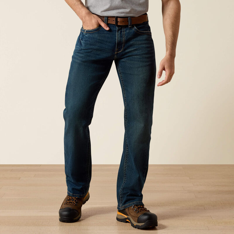 🔥 BESTSELLER | 6PCS $25.37 | Men's Relaxed DuraStretch  Boot Cut Jeans