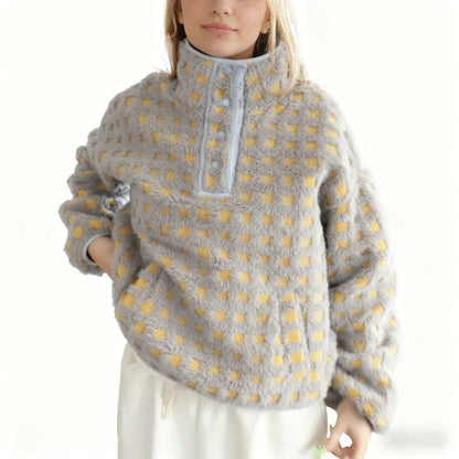 Women's Plaid Hoodie