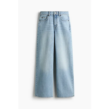 🔥Ending Soon – Grab Yours ! Women's Wide High Waist Jeans