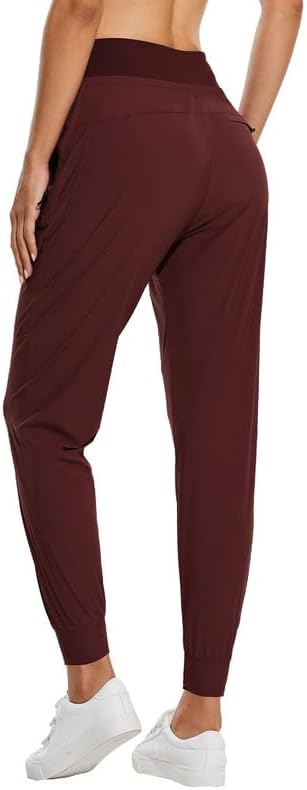 ⏰8-PACK ONLY $24.99-Women's UPF50+ Quick-Dry Joggers: High Waist Hiking Pants w/5 Zips