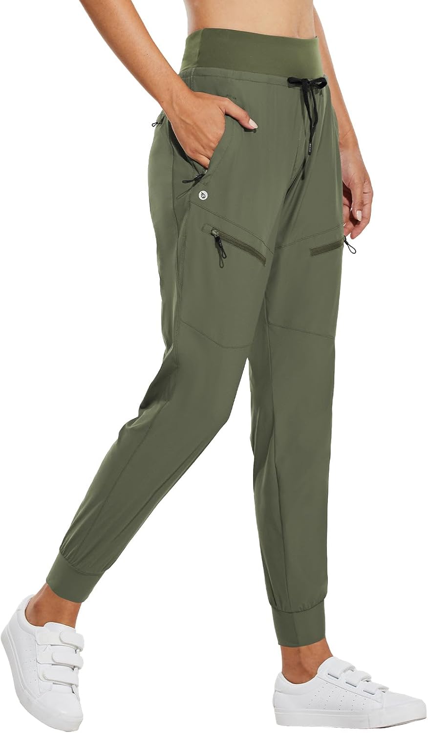 ⏰8-PACK ONLY $24.99-Women's UPF50+ Quick-Dry Joggers: High Waist Hiking Pants w/5 Zips