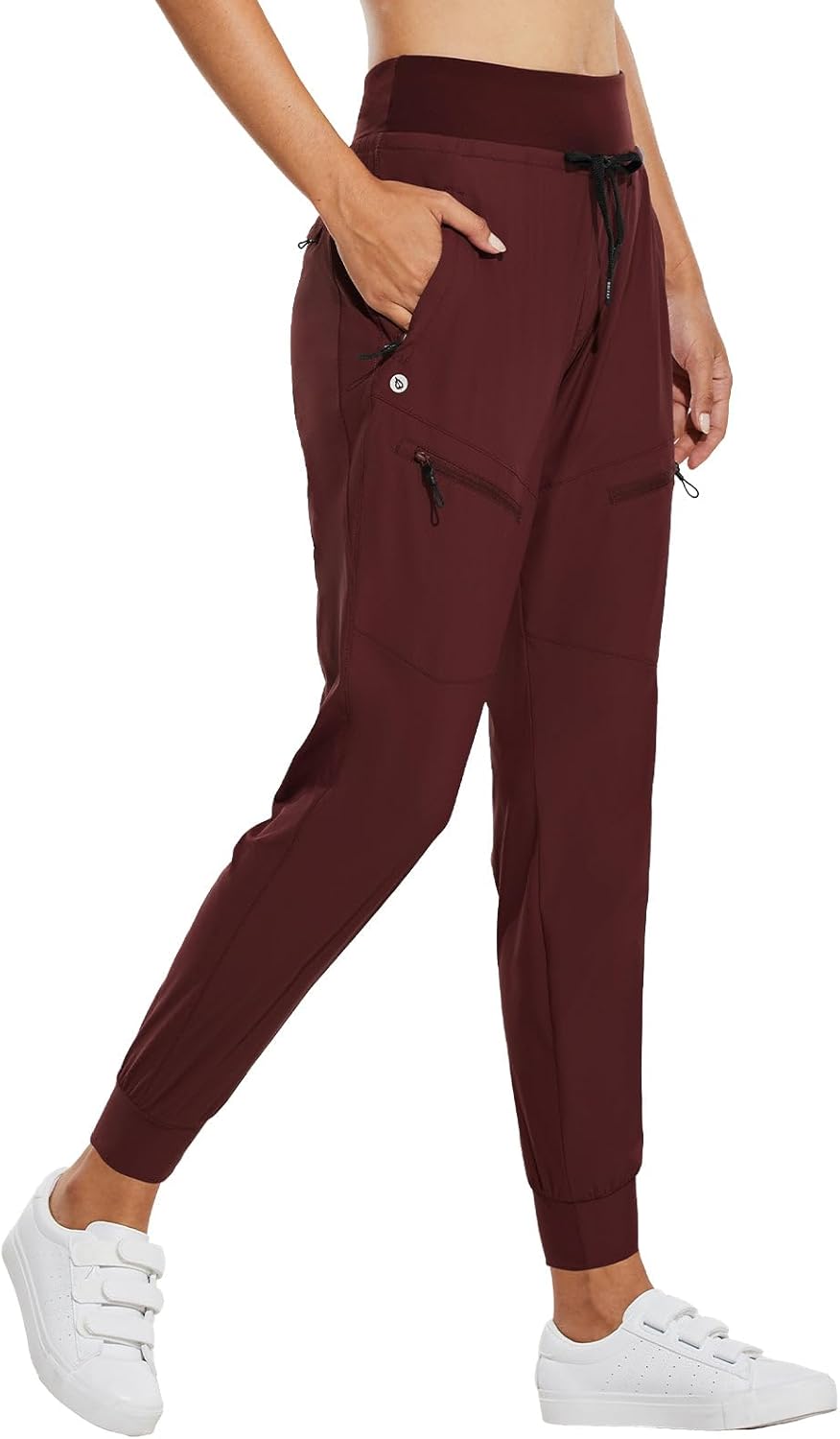 ⏰8-PACK ONLY $24.99-Women's UPF50+ Quick-Dry Joggers: High Waist Hiking Pants w/5 Zips