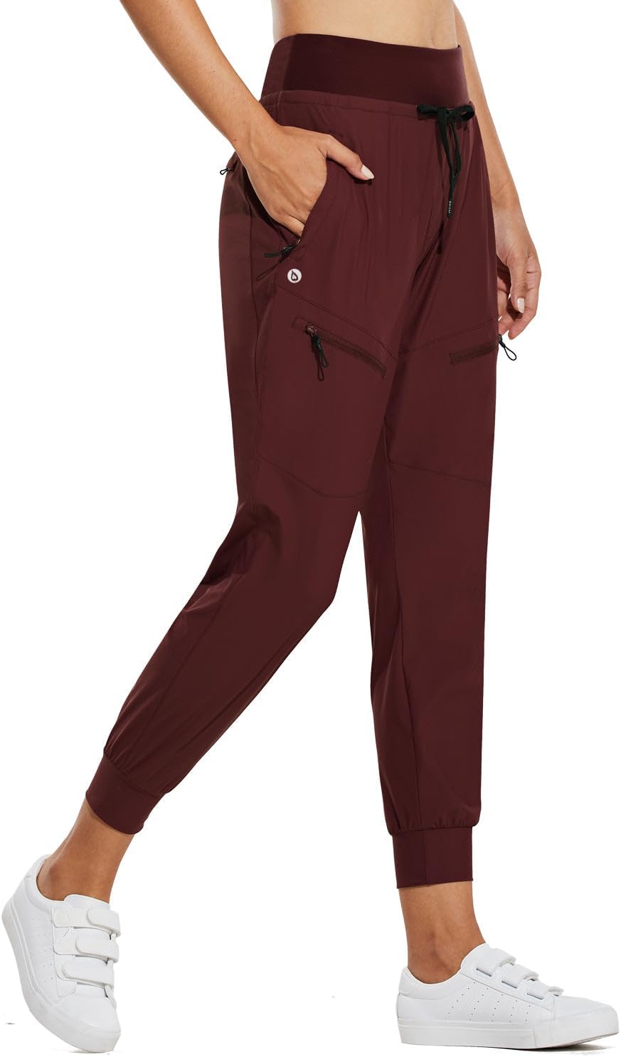 ⏰8-PACK ONLY $24.99-Women's UPF50+ Quick-Dry Joggers: High Waist Hiking Pants w/5 Zips