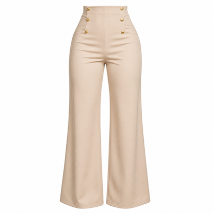 ⚡FINAL SALE⚡- Women’s fashion casual  high-waisted loose wide-leg pants