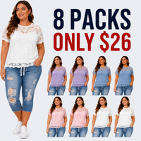 🔥8-PACK TOPS(each color*2)