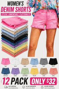 🔥12 PACK(Pink + White + Beige + Light Blue + Gray + Black + Dark Blue + Purple + Light Green + Yellow + Khaki + Coral)