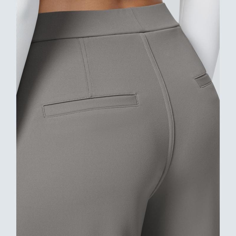 ⚡FINAL SALE⚡-  DayStretch High Waisted Pocket Straight Leg Work Pants