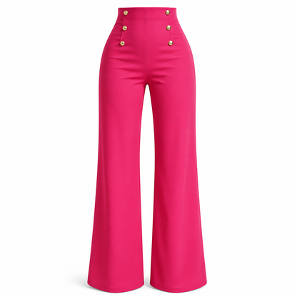 ⚡FINAL SALE⚡- Women’s fashion casual  high-waisted loose wide-leg pants