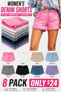 🔥8-PACK (Pink + White + Beige + Light Blue + Gray + Black + Dark Blue + Purple)