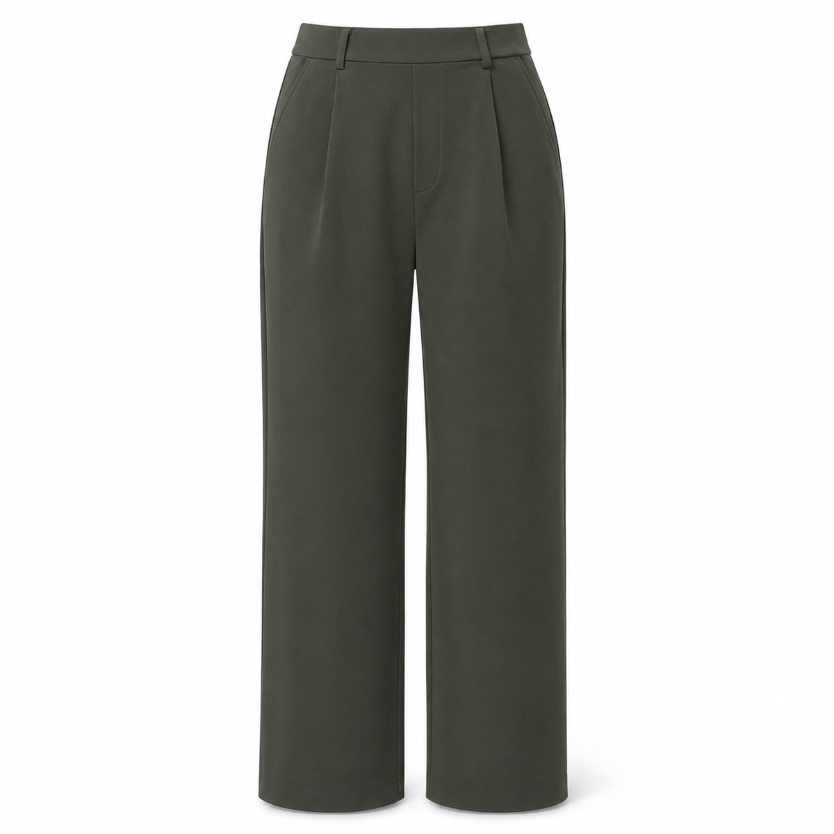 ⚡FINAL SALE⚡-  DayStretch High Waisted Pocket Straight Leg Work Pants