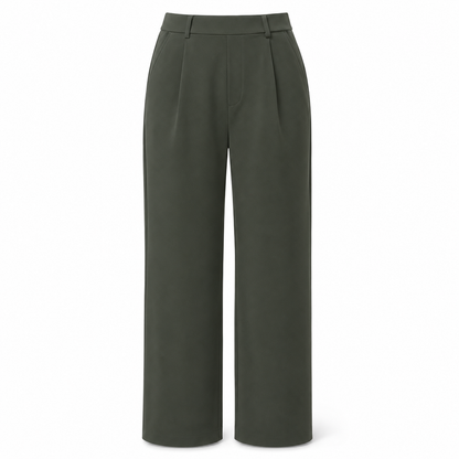 ⚡FINAL SALE⚡-  DayStretch High Waisted Pocket Straight Leg Work Pants