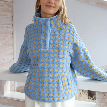 Women's Plaid Hoodie