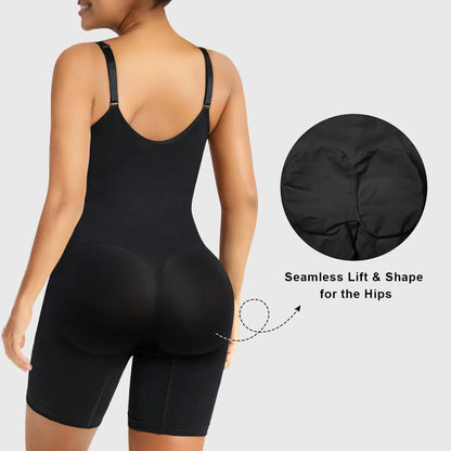 Shapewear for Women Tummy Control Bodysuits Zip-Up Comfort Ultra Stretch Fabric Customizable Fit Breathable Mesh Design Comfortable Fit
