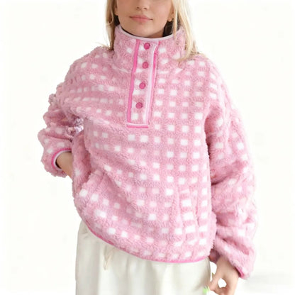 Women's Plaid Hoodie