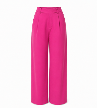 ⚡FINAL SALE⚡-  DayStretch High Waisted Pocket Straight Leg Work Pants