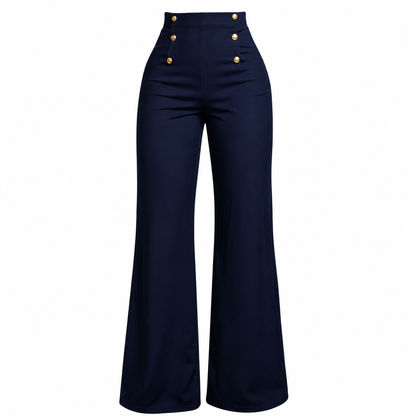 ⚡FINAL SALE⚡- Women’s fashion casual  high-waisted loose wide-leg pants